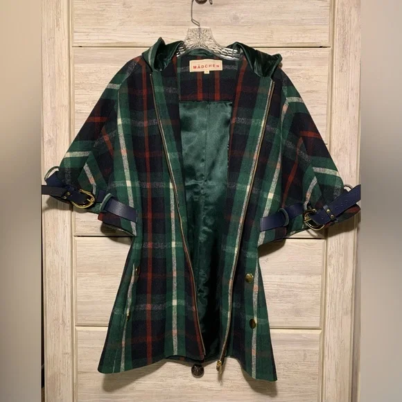 Anthropologie Madchen Poncho Coat - Picture 2 of 7